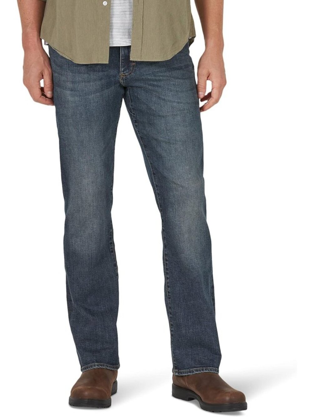 Men's Extreme Motion Bootcut Jeans - Comfortable Stretch Denim, Regular Fit